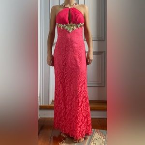 floor length prom dress
